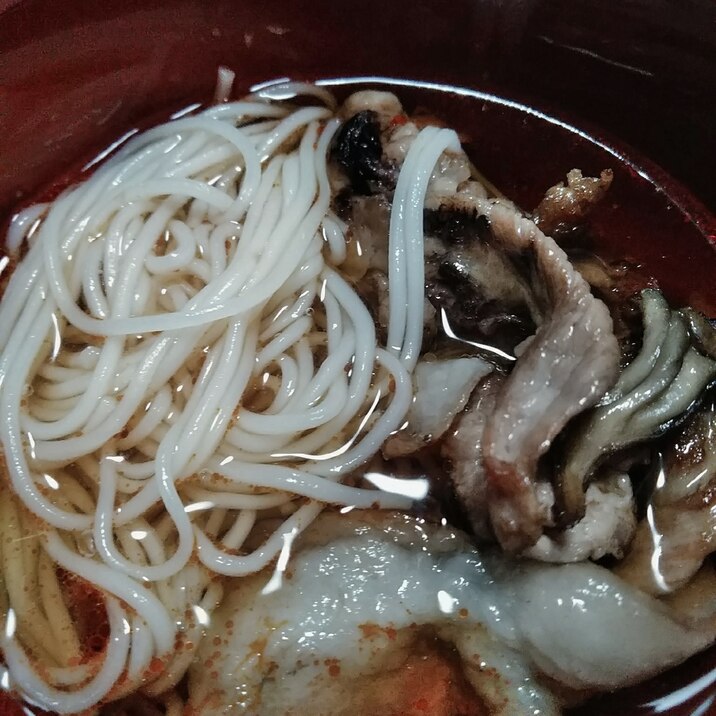 変わり種♪ピリ辛美味しいそうめん